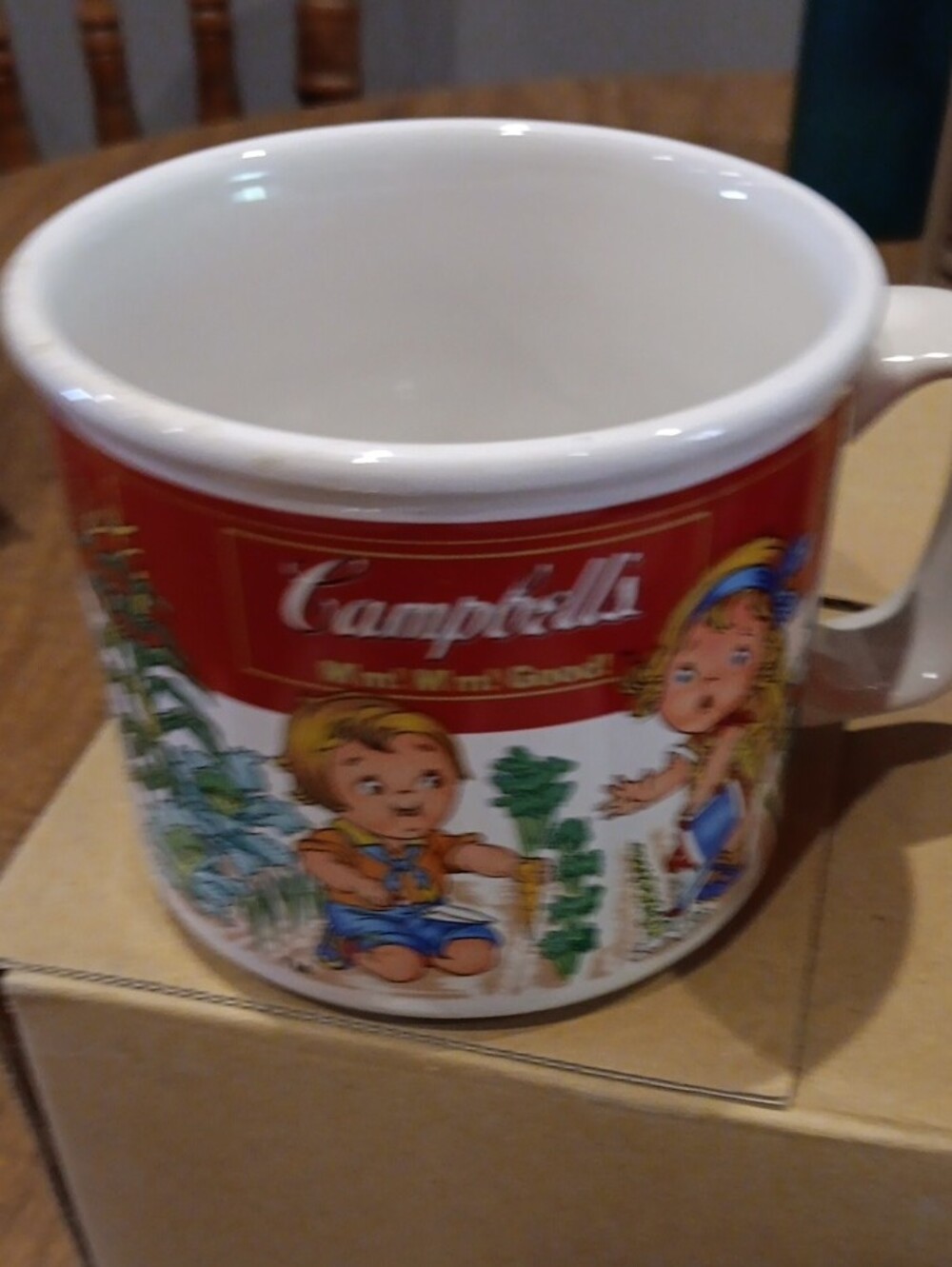 Red Soup-Themed Ceramic Mug Set - Red Campbells Soup - Picture 4 of 8